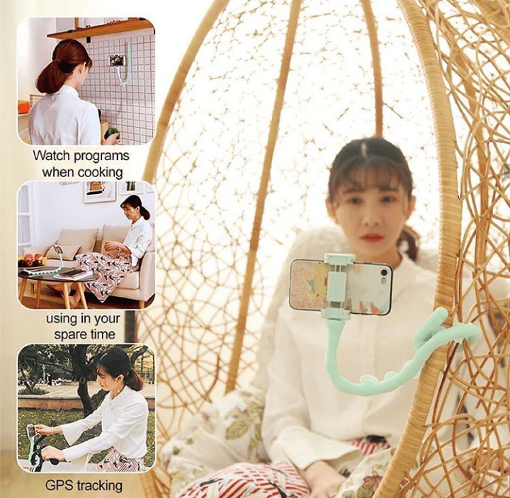 Caterpillar Mobile Holder, Multifunctional Lazy Phone Holder, Flexible and Adjustable Soft Grip , 360° all-round shooting range holder Caterpillar Mobile Holder, Multifunctional Lazy Phone Holder, Flexible and Adjustable Soft Grip , 360° all-round shooting range holder